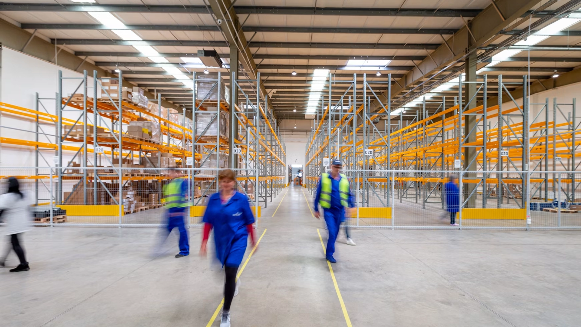Warehouse cleaning